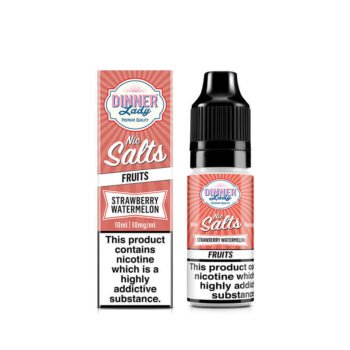 Dinner Lady Salts Strawberry Watermelon 10ml Nic Salt E-Liquid